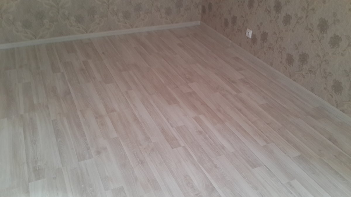 Линолеум во всей квартире