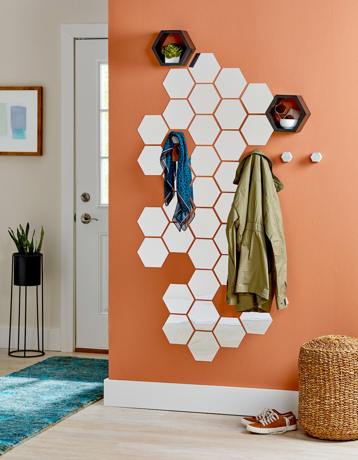 Кессонный потолок в стиле арт деко