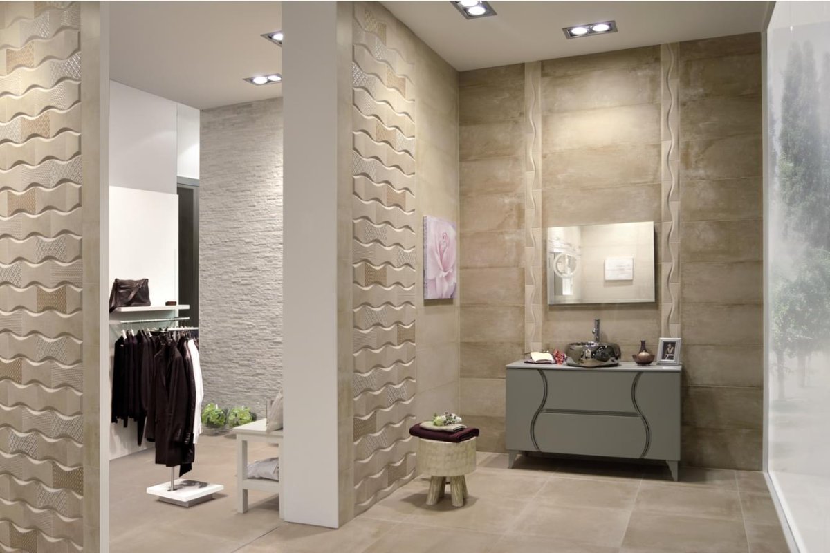 Плитка пестрая в коридор