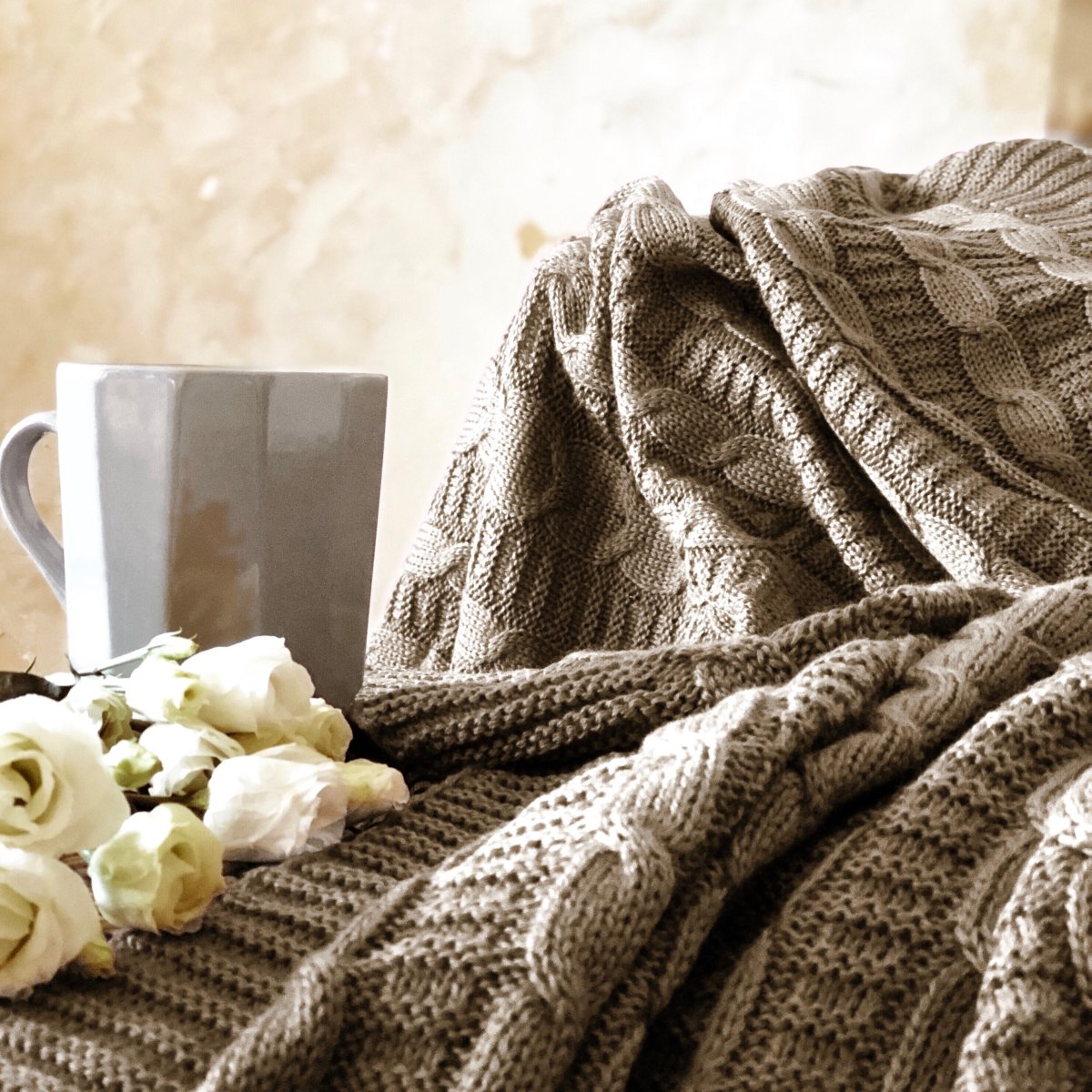 Плед на кровать