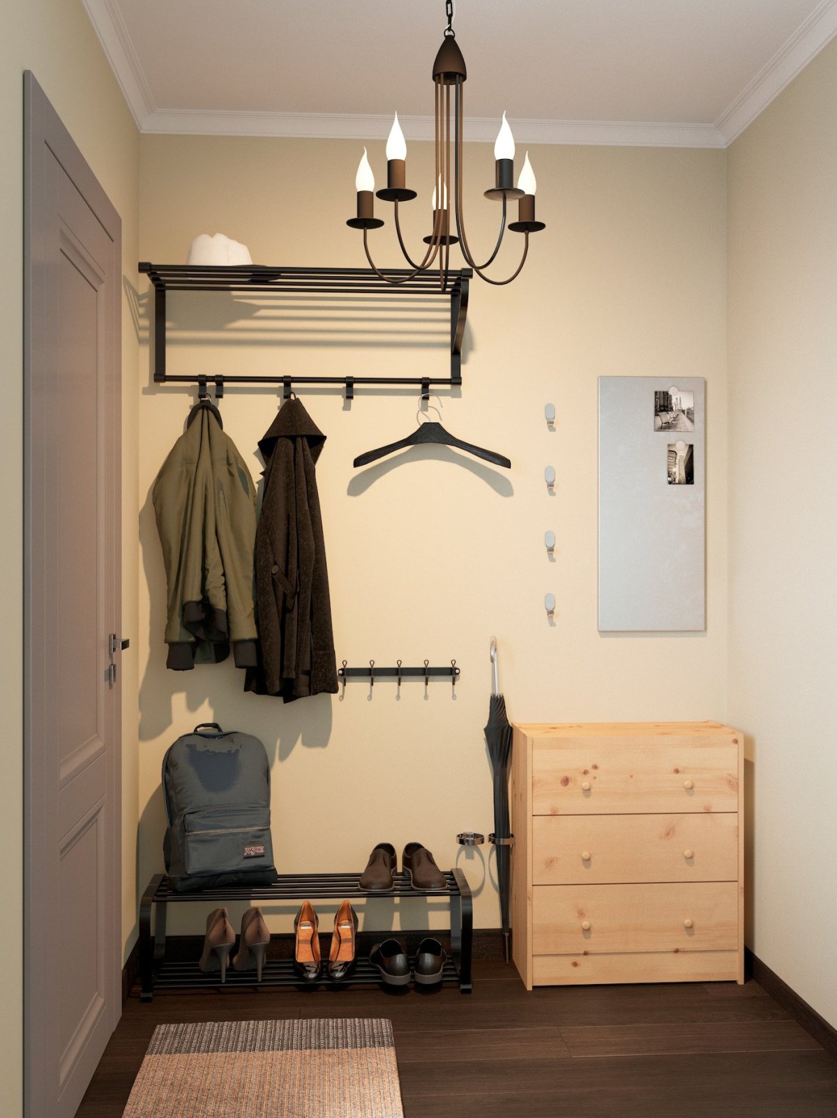 Прихожая икеа ЧУСИГ