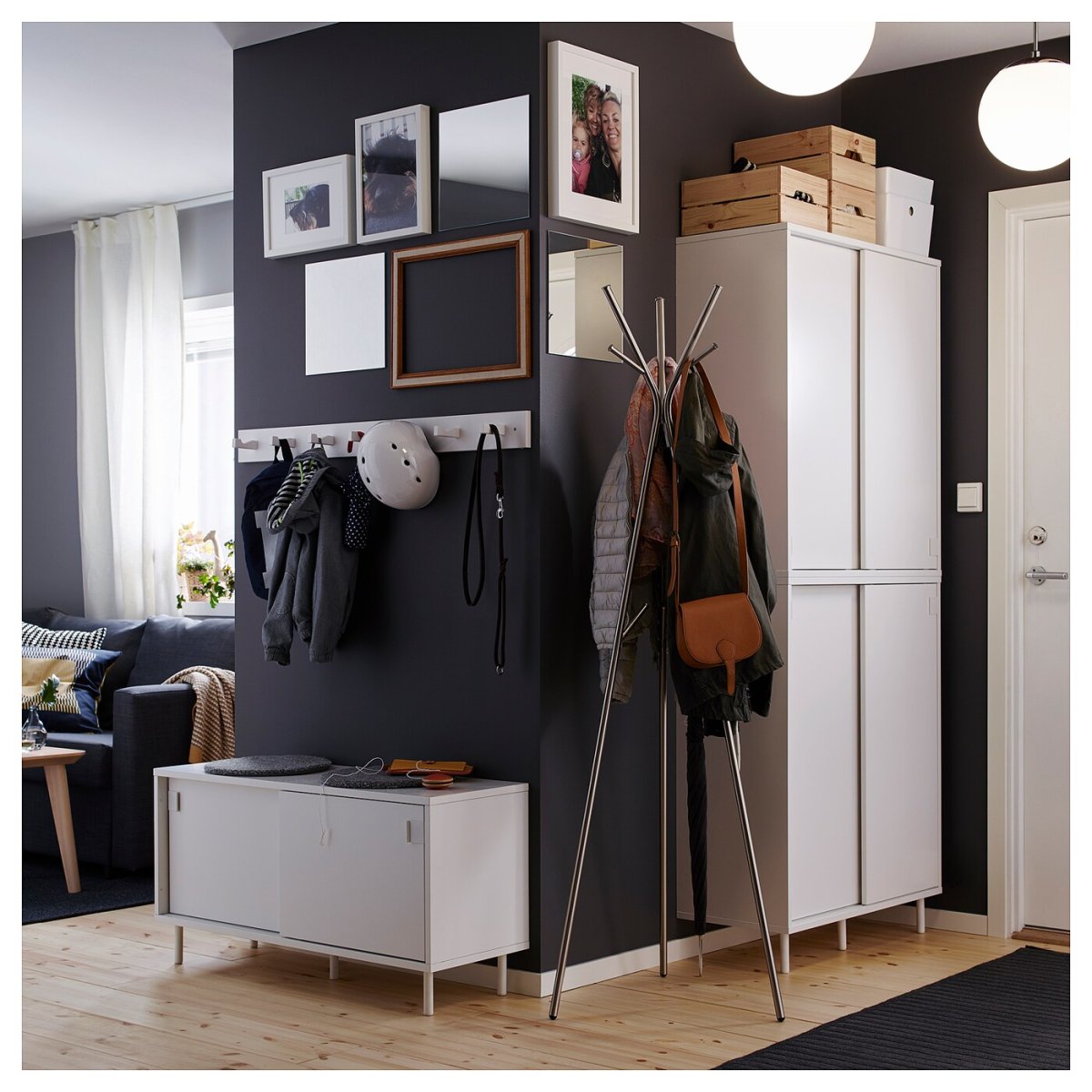 Вешалка ikea ХЕМНЭС