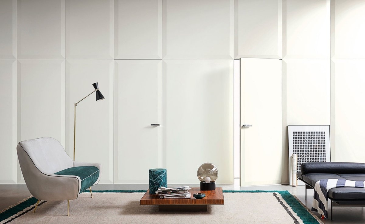 Скрытые двери в интерьере квартиры