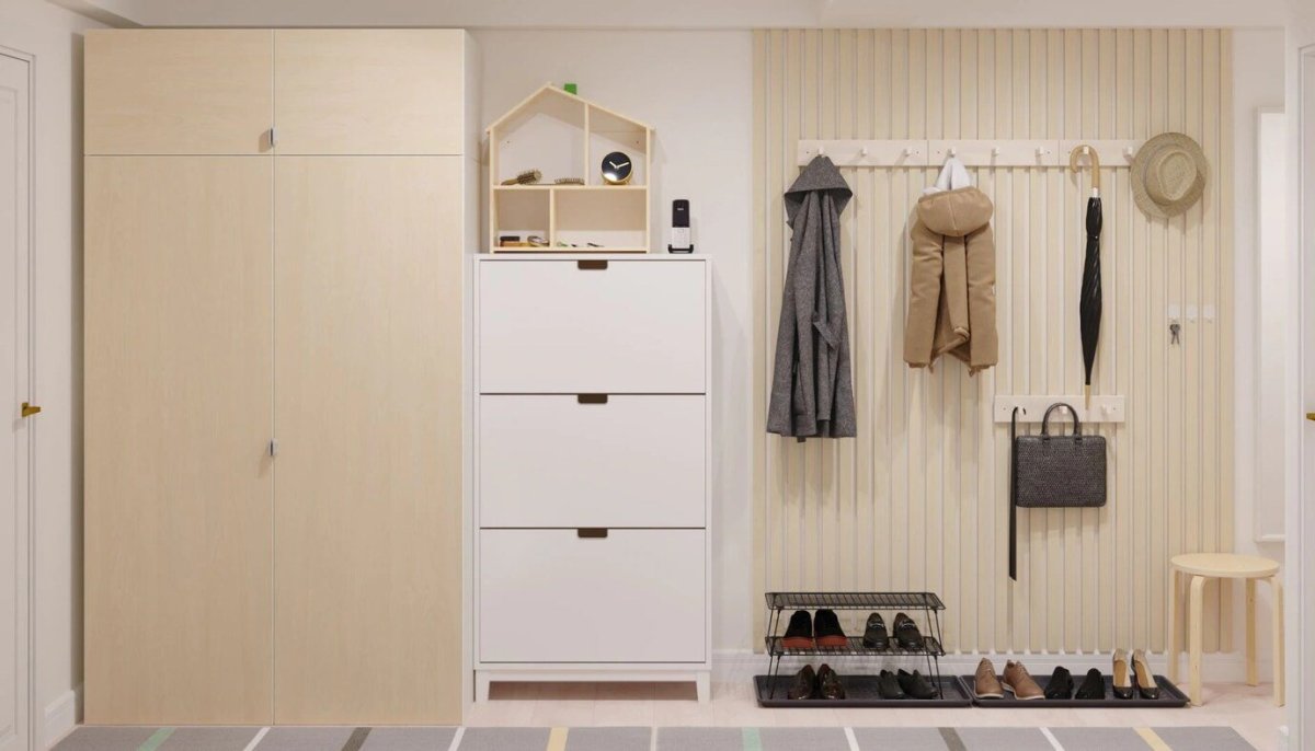 Квартиротека икеа прихожая