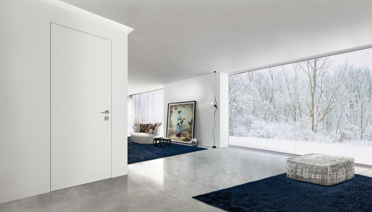 Двери в цвет стен