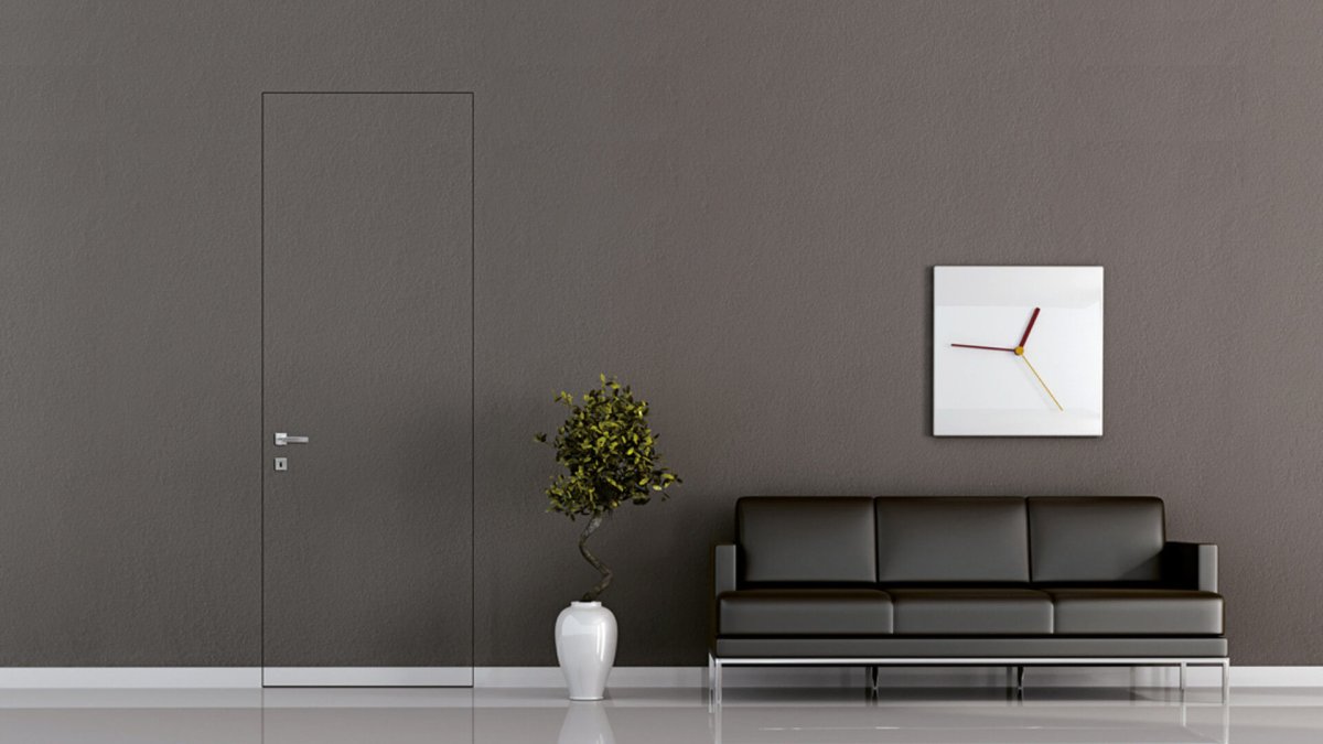 Дверь невидимка в ванную комнату