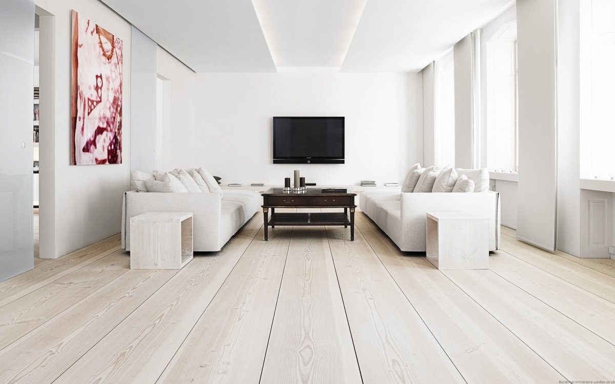 Паркетная доска Ash Matt White Lacquer