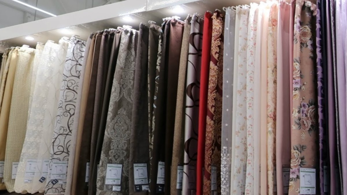 Магазин Леруа Мерлен ткани