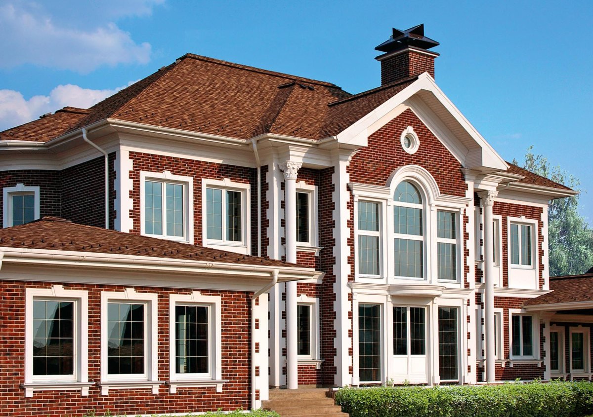 Коттедж из кирпича