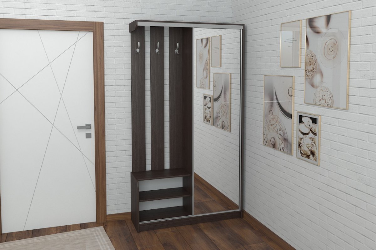 Встроенный шкаф в прихожую