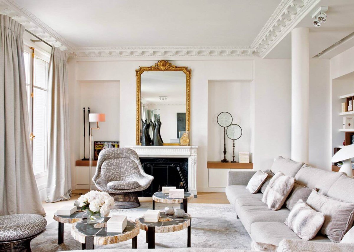 Спальня в парижском стиле