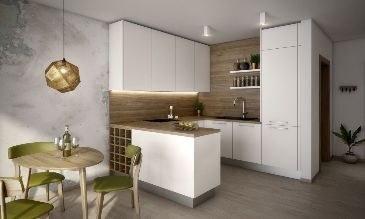 Прихожая в скандинавском стиле