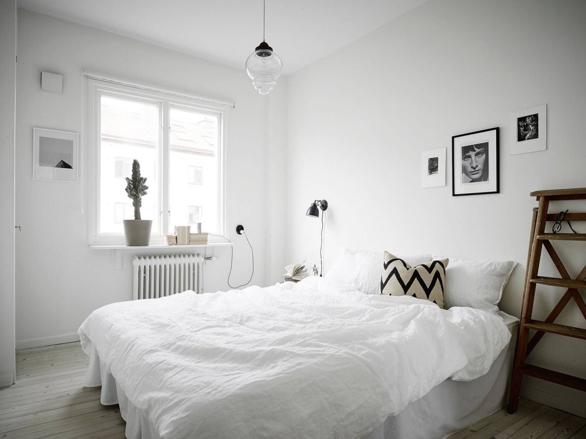 Сканди гостиная интерьер