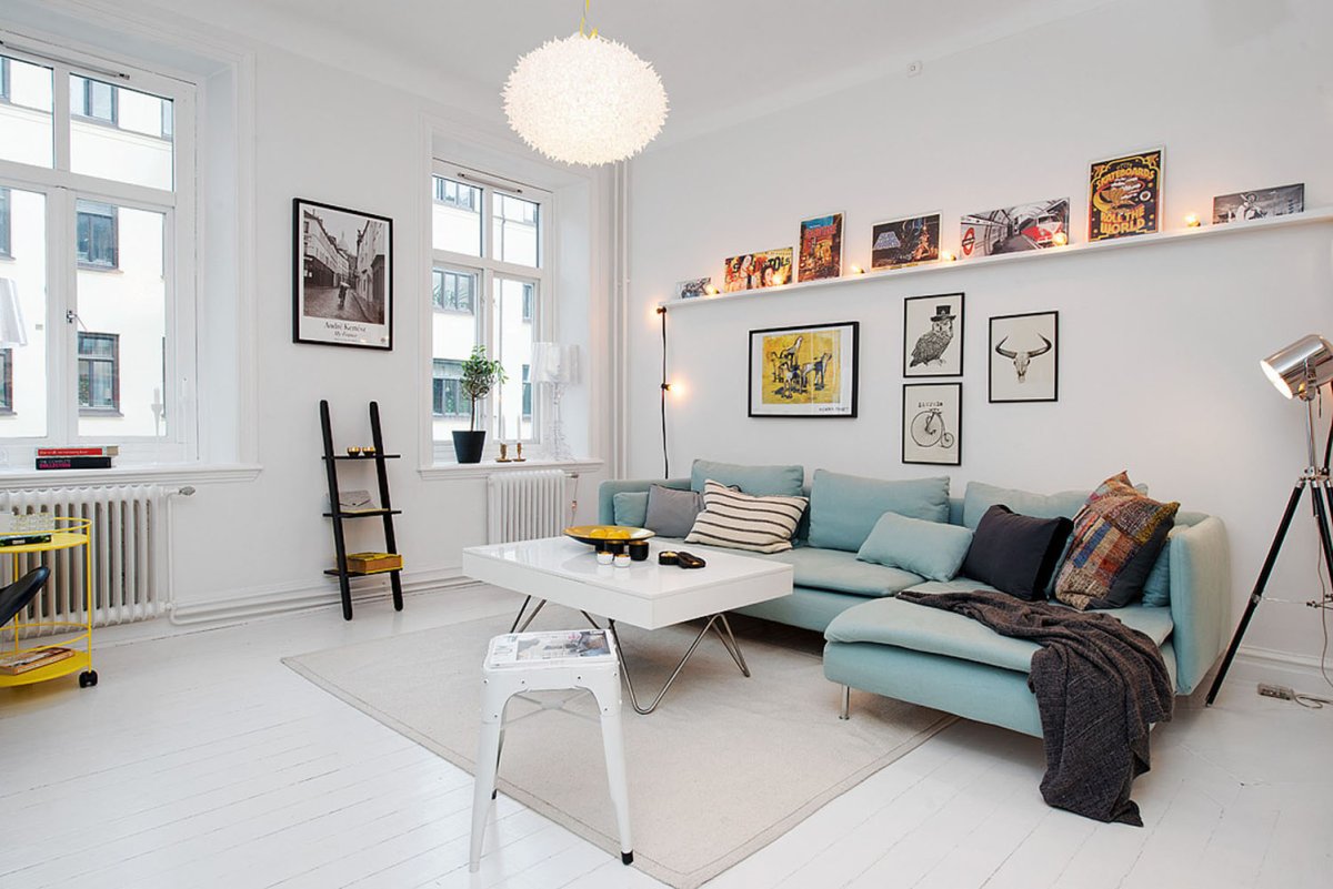 Сканди стиль в интерьере