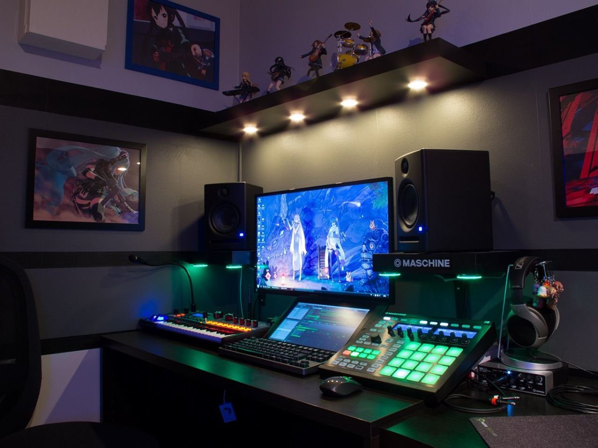 Игровая комната геймера