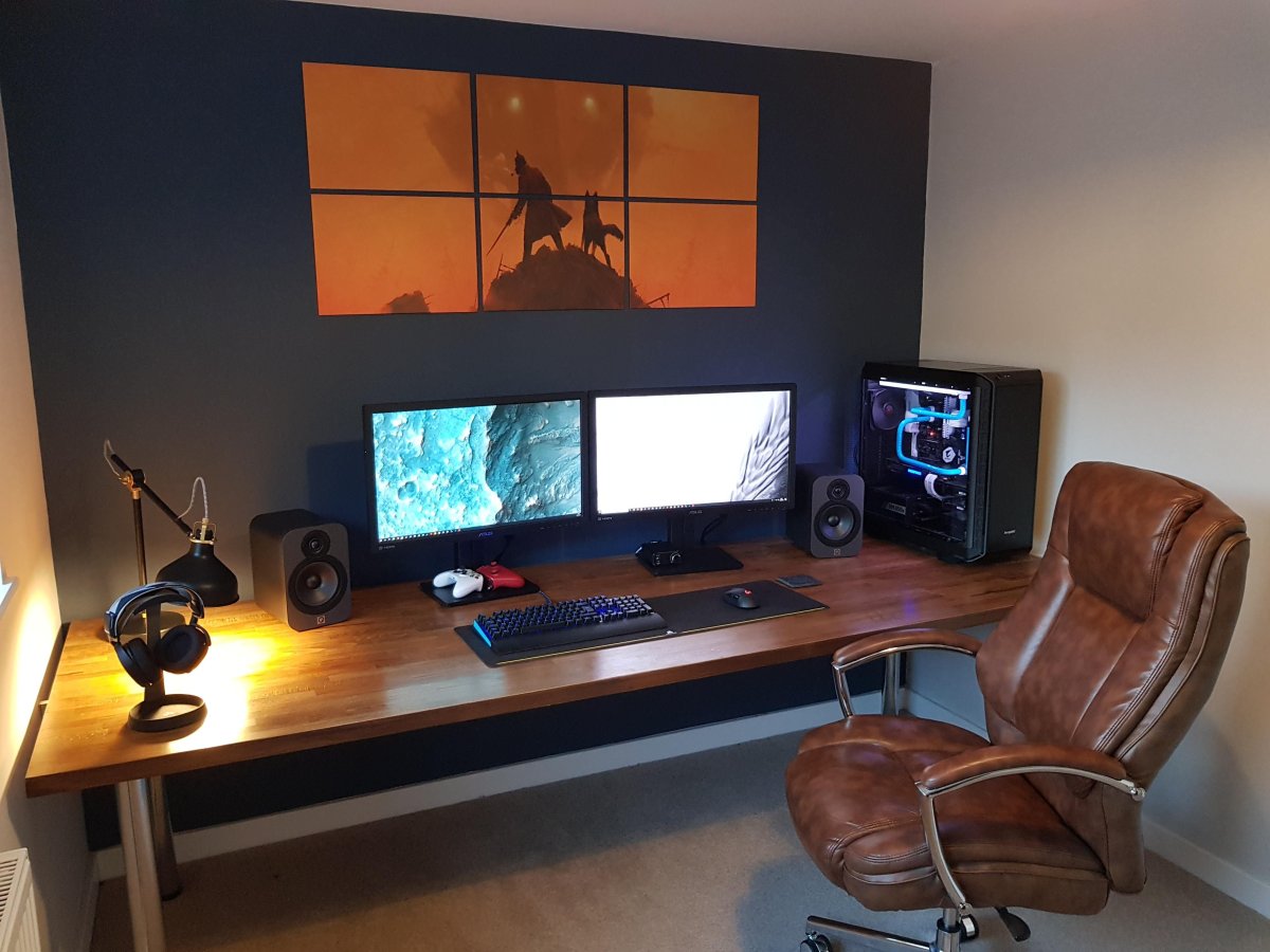 Место геймера в интерьере