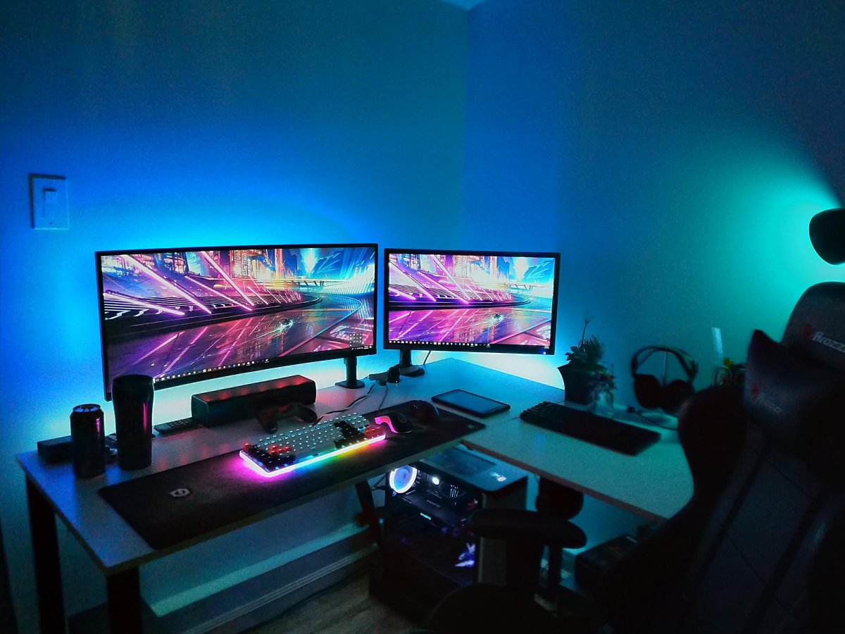 Рабочее место геймера