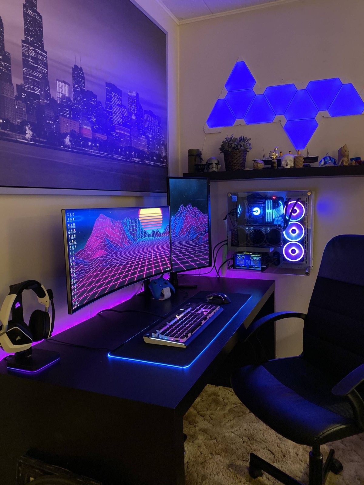 Декор для геймерской комнаты