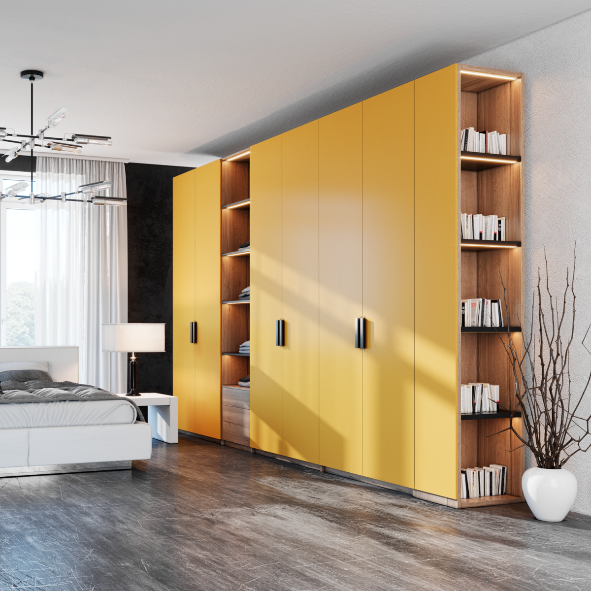 Стеллаж в коридор