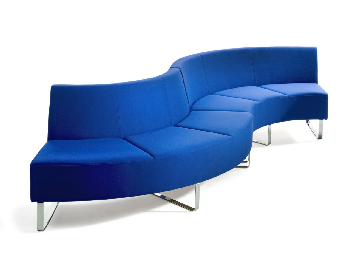 Диван волна офисный