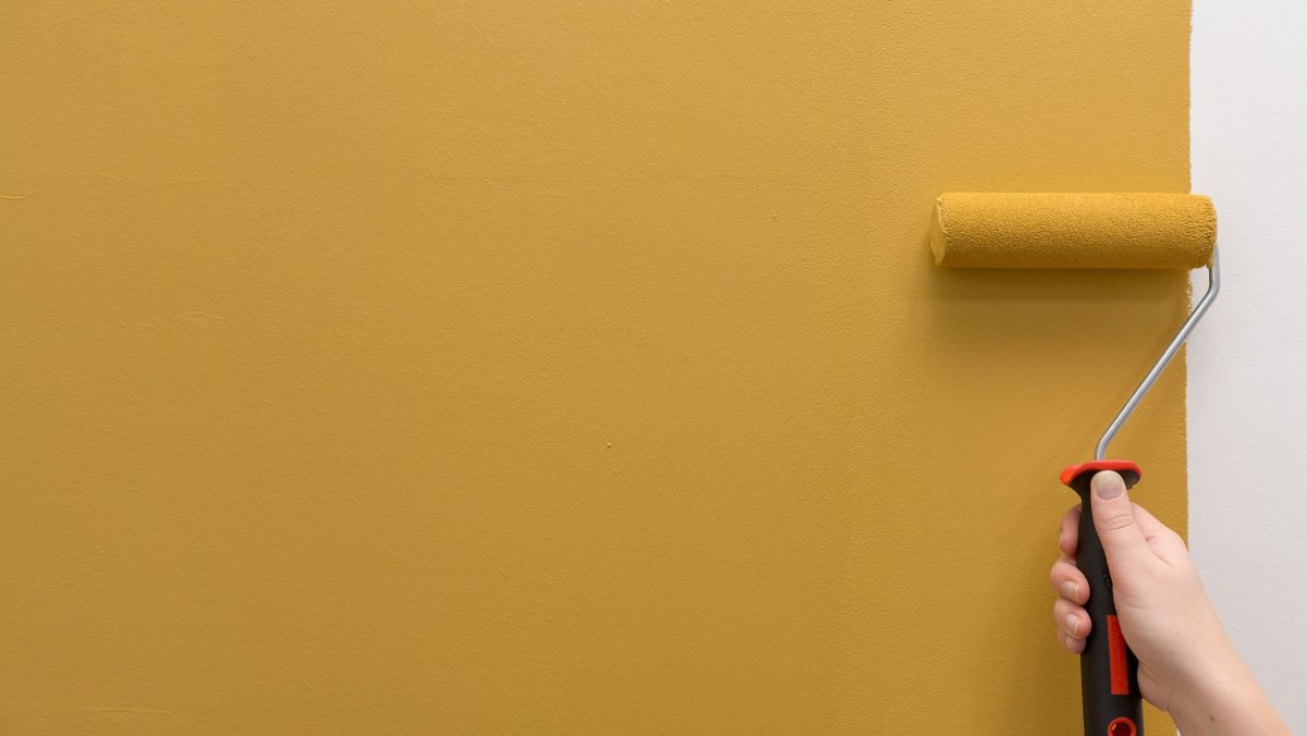 Покрашенные стены