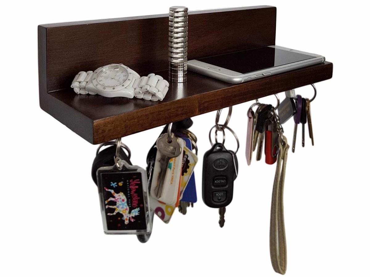Полка под ключи в прихожую