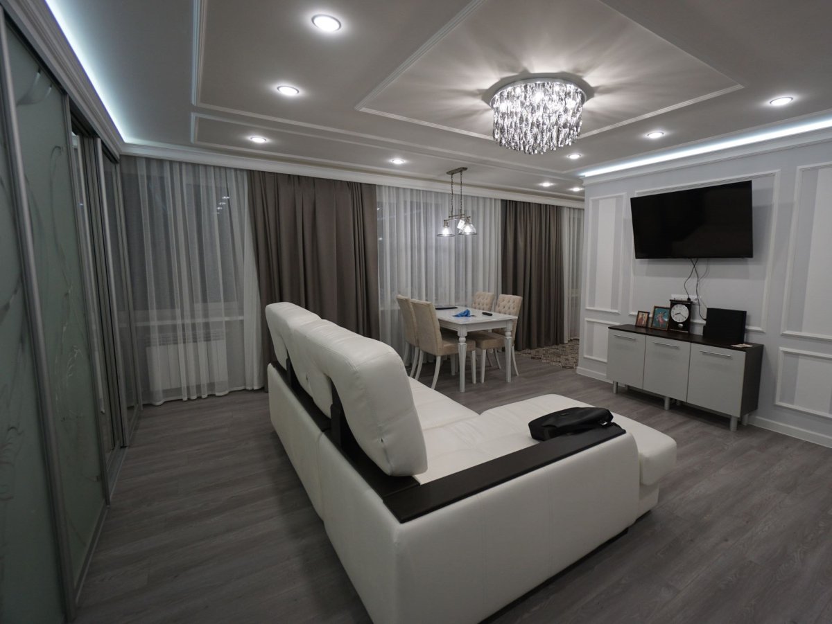 Красивая гостиная в квартире