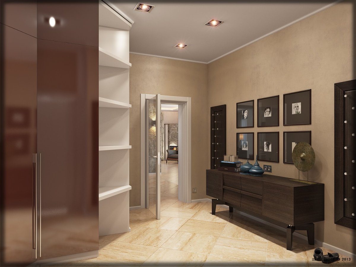 Гостиная Объединенная с коридором