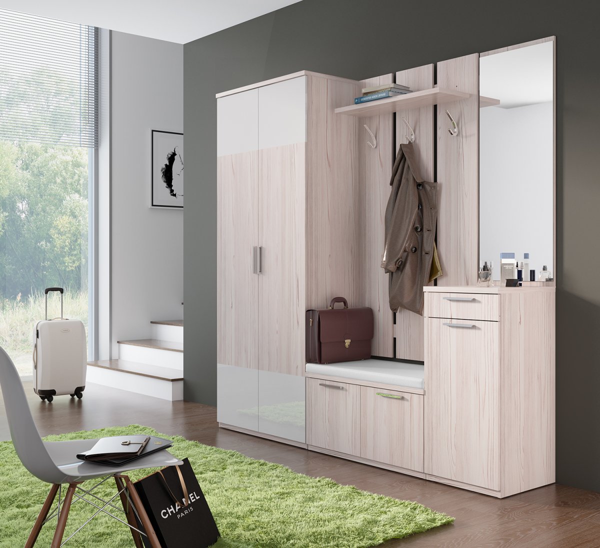 Шатура прихожая Rimini Flash