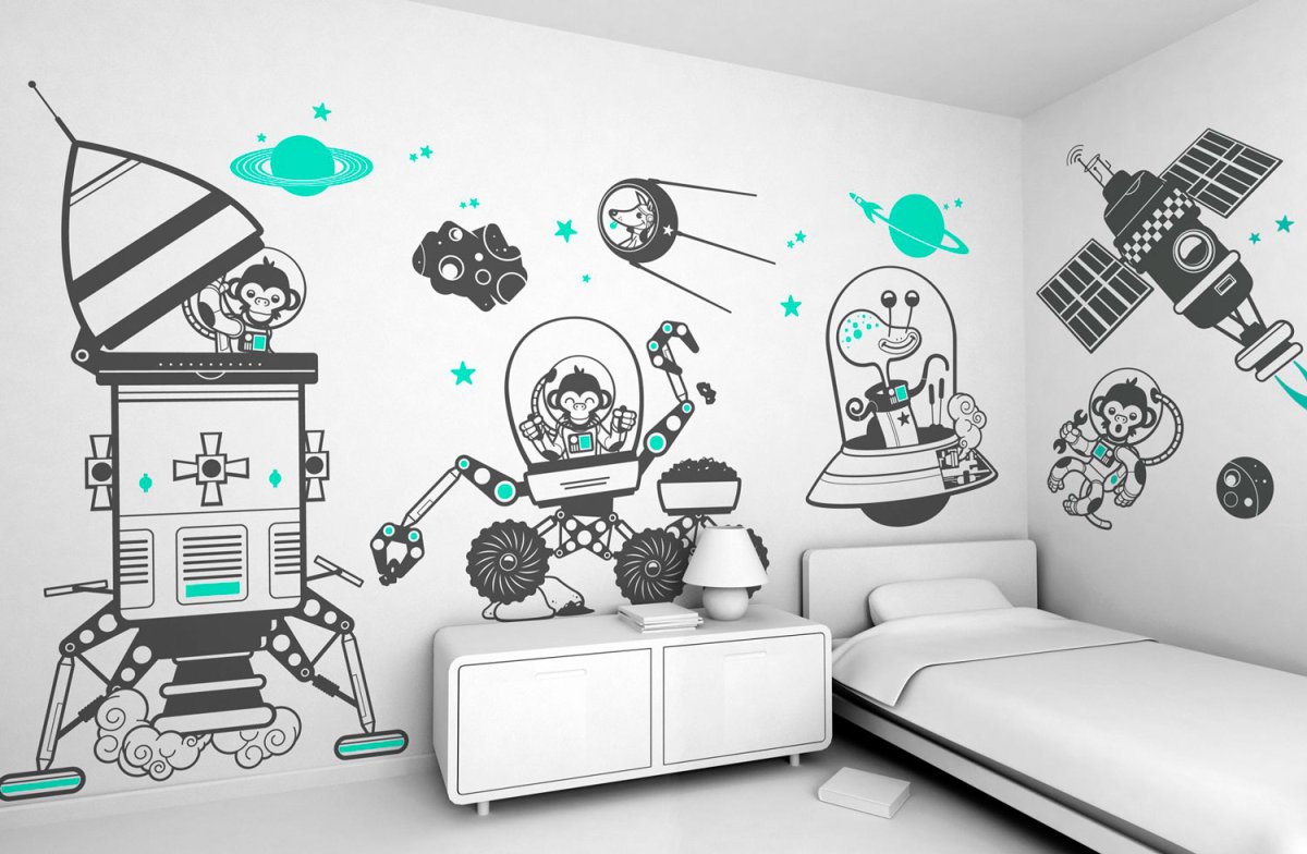 Декор спальной комнаты