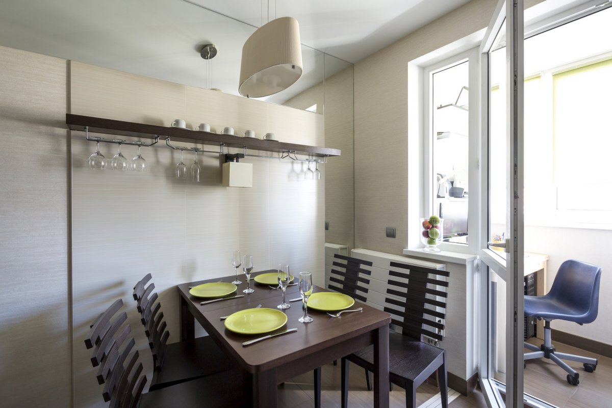 Дизайн квартиры 51 кв.м двухкомнатной