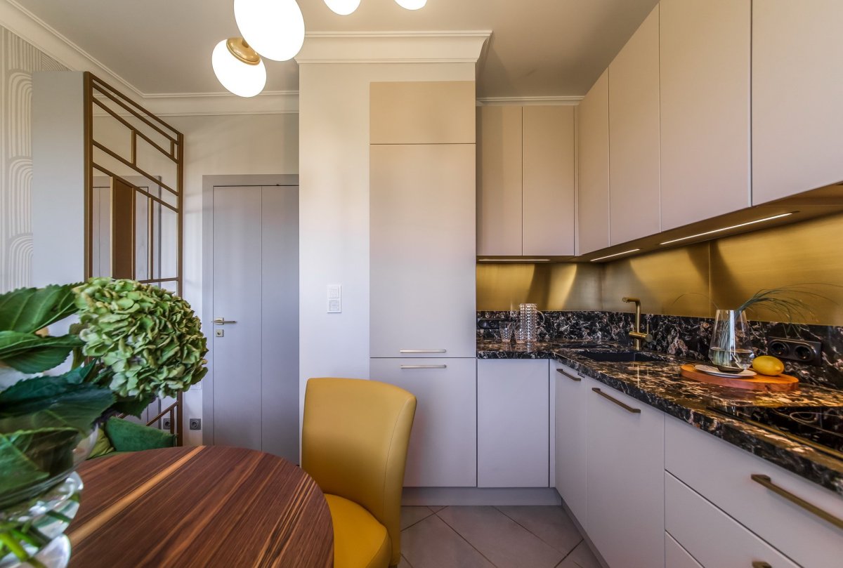 Интерьер молодежной кухни