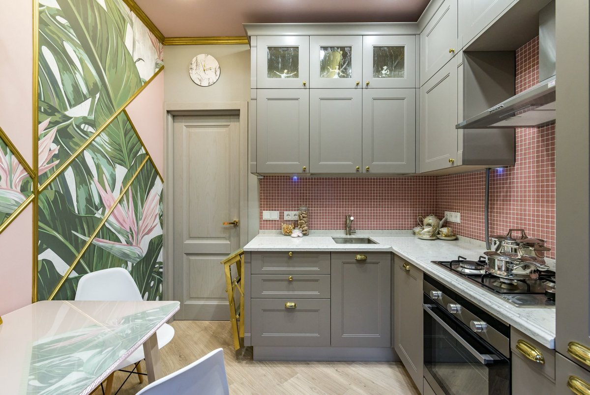 Маленькие кухни в панельных домах