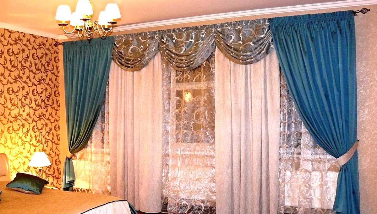 Тюль в спальню тренд 2022