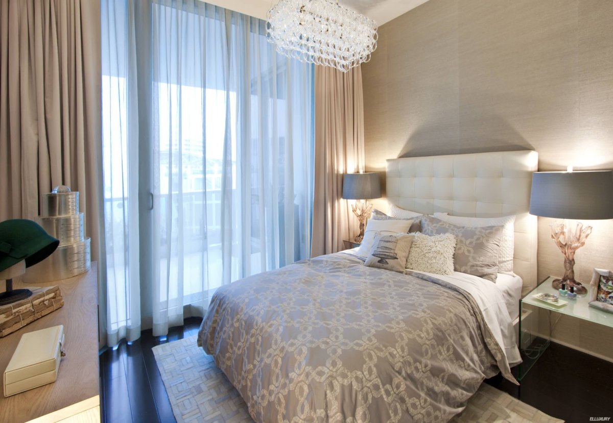 Шторы тюлевые в спальню