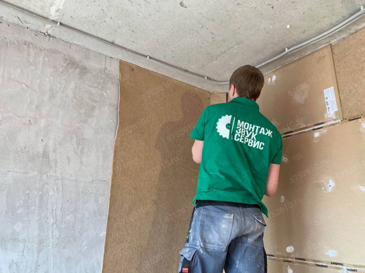 Бескаркасная шумоизоляция стен в квартире