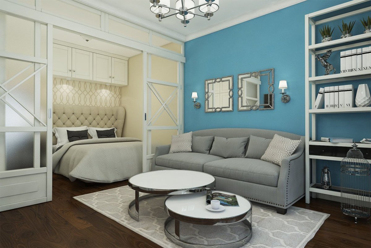 Средиземноморский стиль в интерьере маленькой квартиры