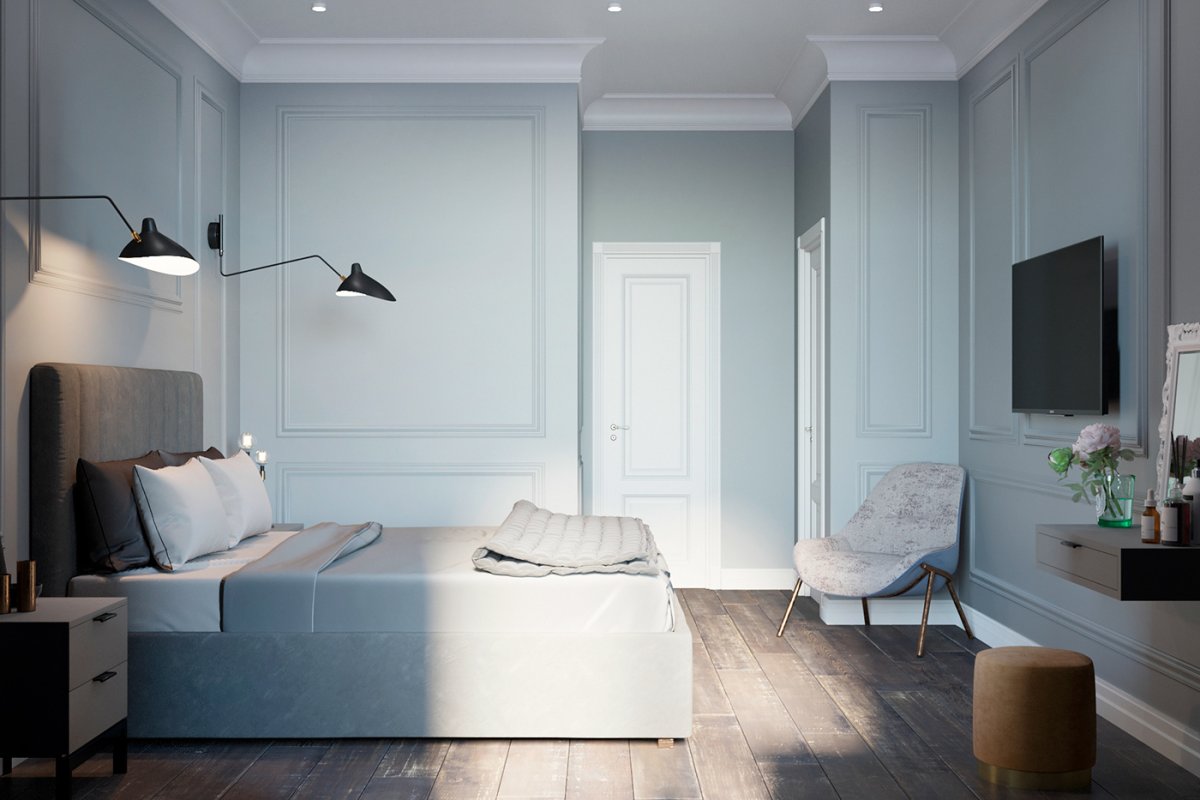 Dulux 50yr 64/045 в интерьере