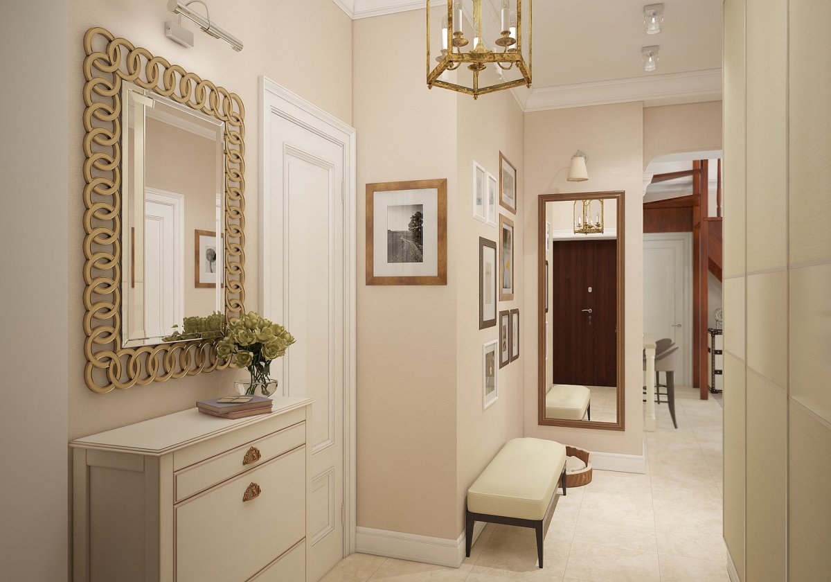 Зеркала в классическом интерьере