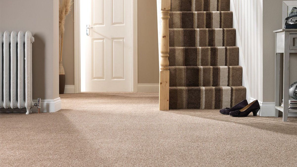 Ковролин для прихожей зеленый