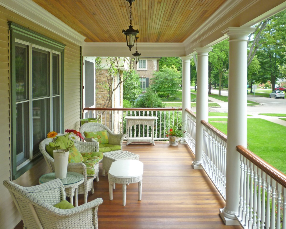 Застекленная веранда на даче