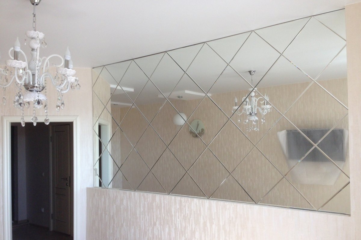 Зеркало с фацетом арт деко