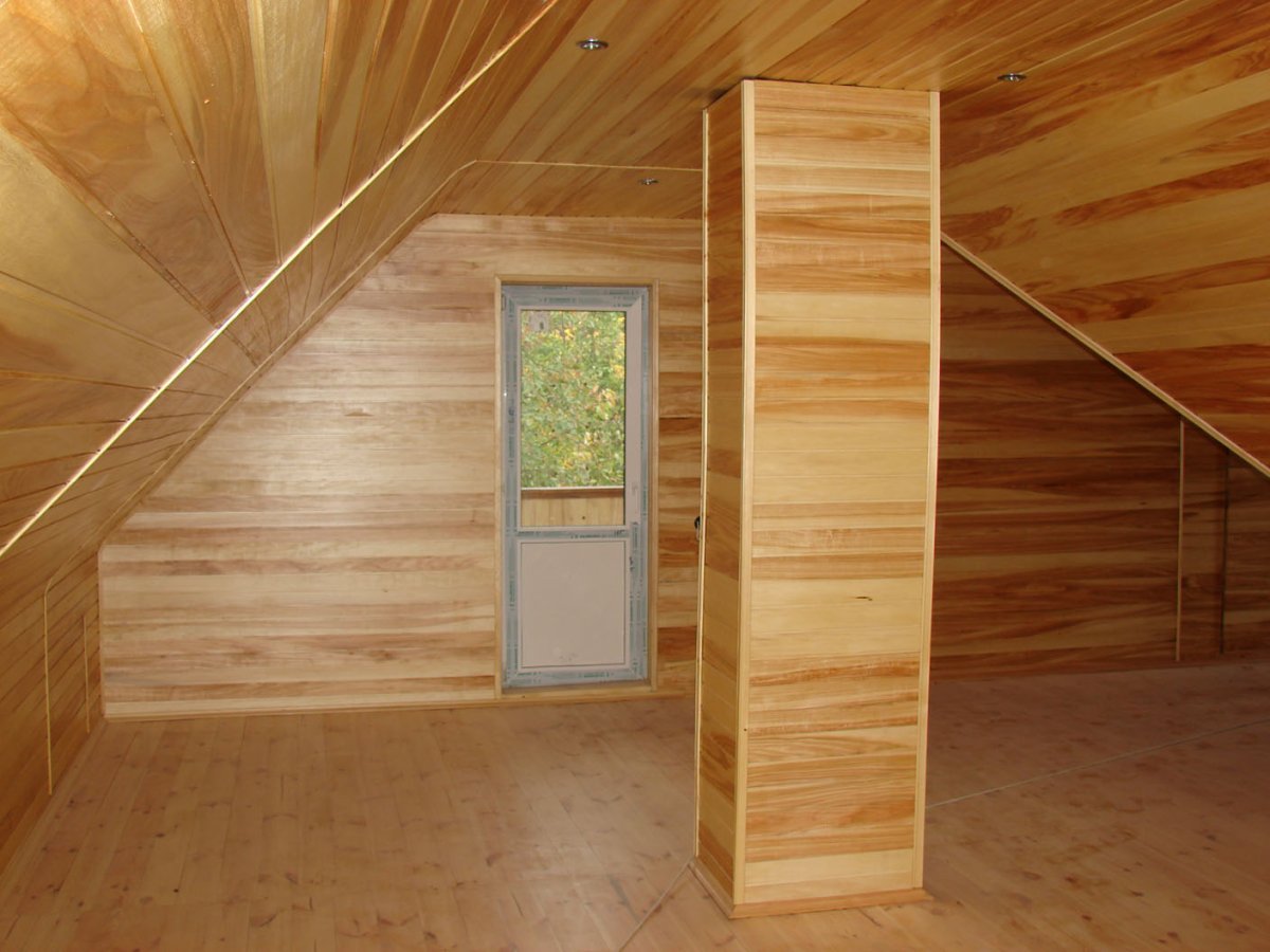 Печь на мансарде