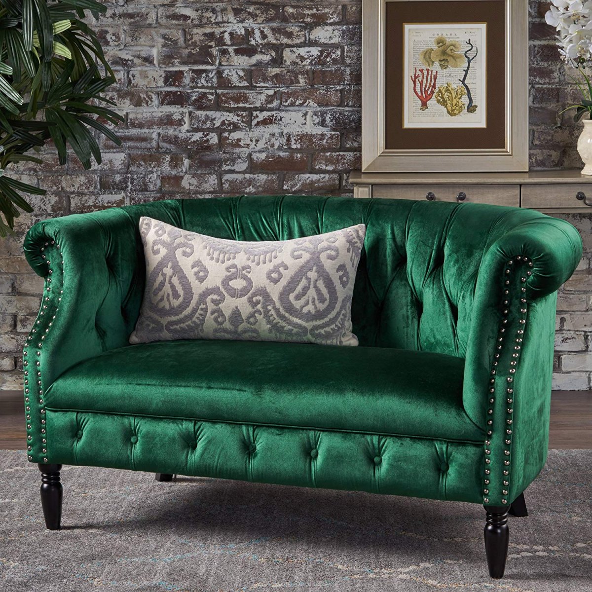 Диван Марси Velvet Emerald