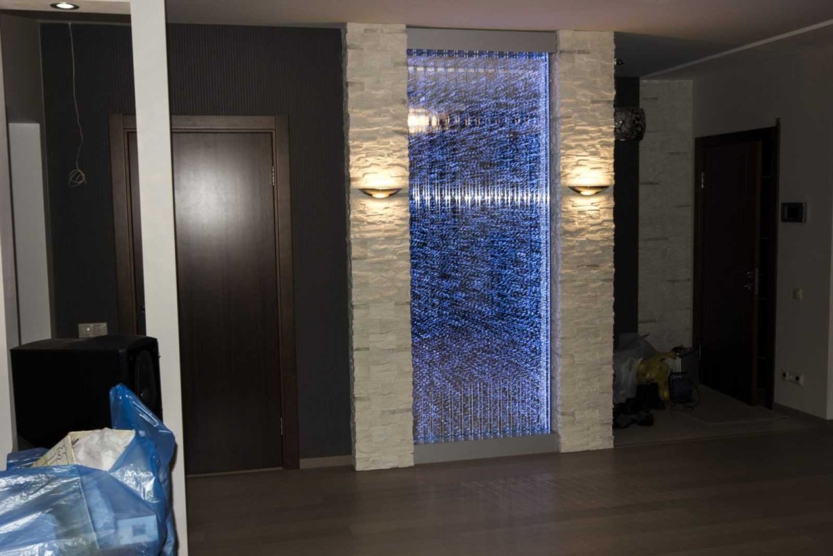 Перегородка с пузырьковой панелью