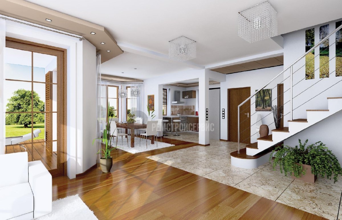 Двухуровневая квартира в Нью Йорке