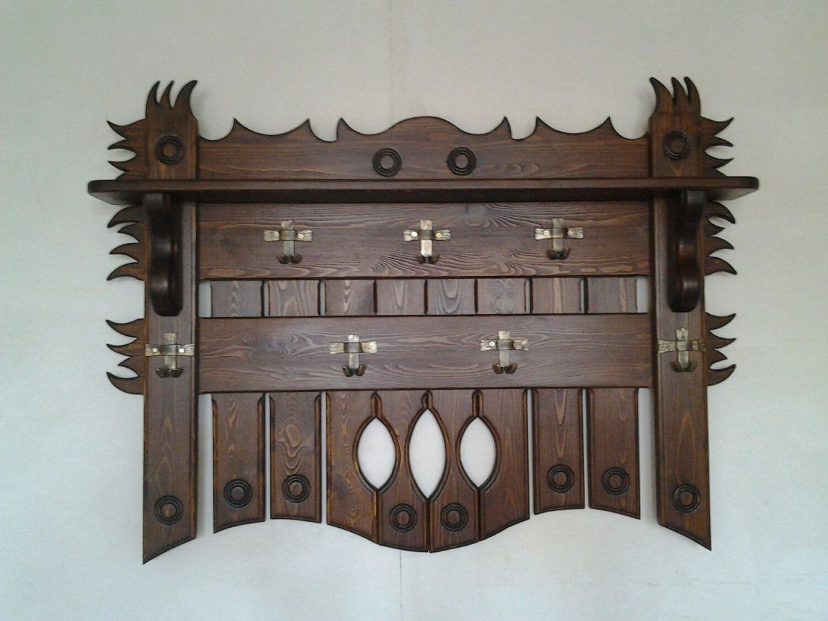 Вешалка настенная Hoff лофт