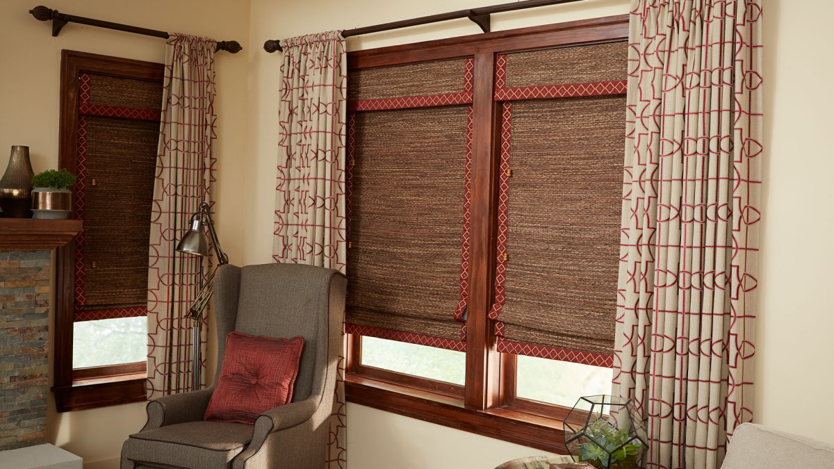 Рулонная штора Эскар бамбуковые