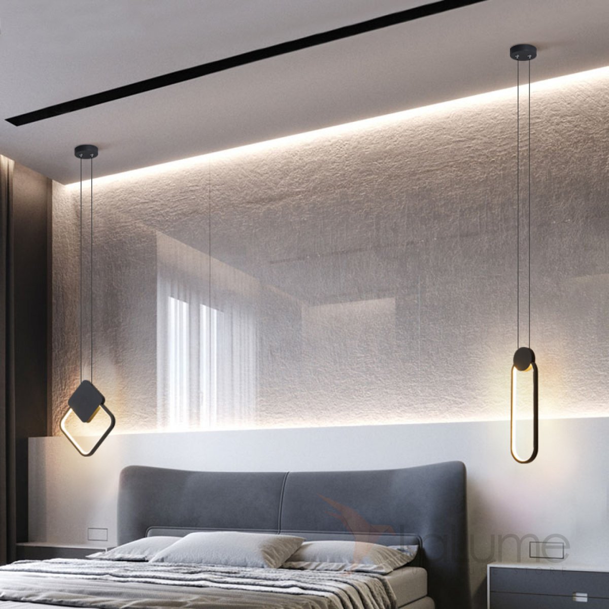 Modern Minimalist Pendant Light Lamp Nordic Ceiling спальня