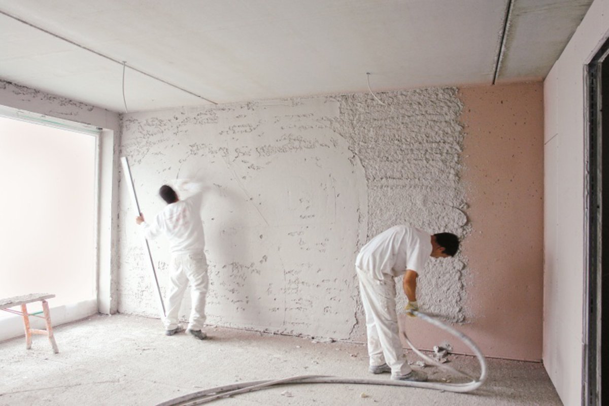 Штукатурка стен по немецкой технологии